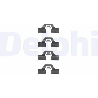 Sada prislusenstvi, oblozeni kotoucove brzdy DELPHI LX0307