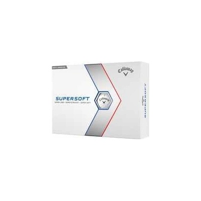 Callaway Supersoft 23 2-plášťové bílé 12 ks