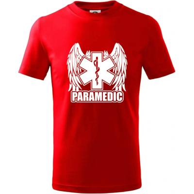 Paramedic tričko Červená