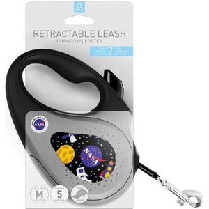 COLLAR Самонавиващо се поводище за кучета nasa 5 м до 25 кг размер m