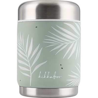 KikkaBoo Термос за храна KikkaBoo - Flora, 400 ml, Sage (31302030093)
