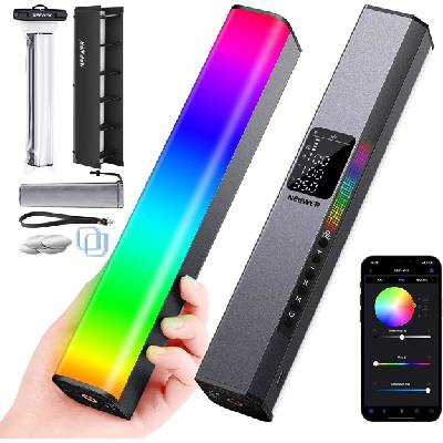 RGB1 silver, постоянна светлинна лента, 150x RGB LED, 10W, магнитно закрепване (10101412)