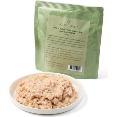 Food Force rýžový pudink se skořicí a kardamomem 300 g