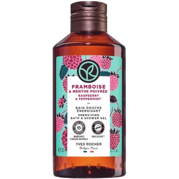 Yves Rocher Bain Nature Душ Гел Малина И Мента Душ гел унисекс 200ml