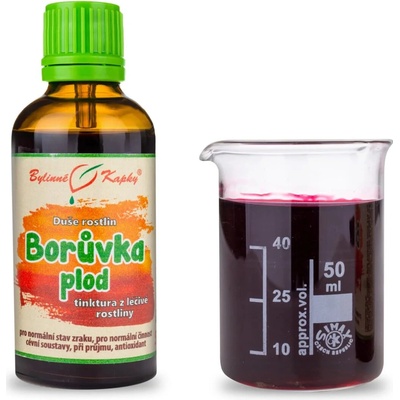 Bylinné kapky tinktura Borůvka plod 50 ml