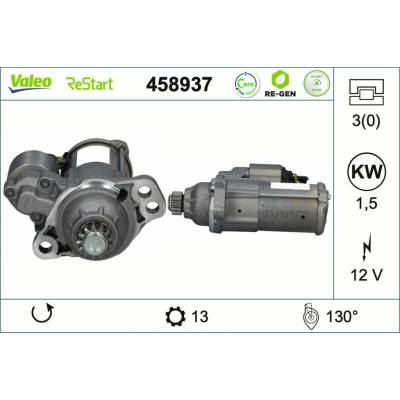 Startér VALEO 458937