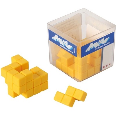 Abraxis 3D Cube Žlutá plastový hlavolam