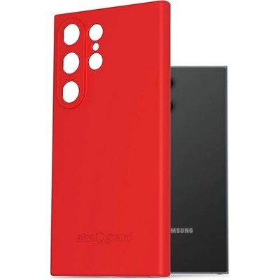 AlzaGuard Matte TPU Case Samsung Galaxy S24 Ultra červené