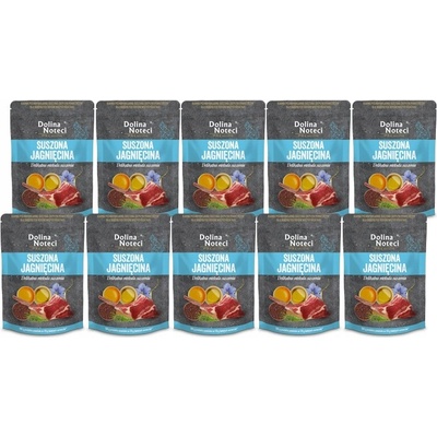 Dolina Noteci Premium Krmivo sušené pro kočky sada jehněčí 10 x 150 g