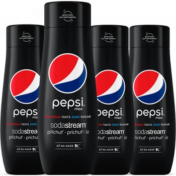 Sodastream PEPSI MAX 4 x 440 ml