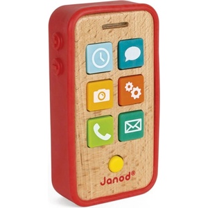 Janod Sound Telephone играчка за подреждане с мелодия 18m+