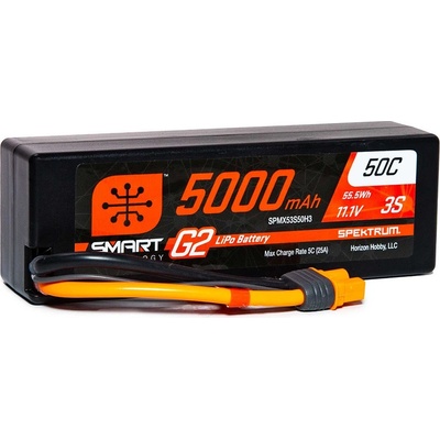 Spektrum Smart G2 LiPo 50C HC IC3 11.1 V 5000 mAh