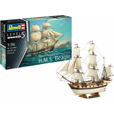 REVELL ModelSet loď 65458 HMS Beagle 1:96