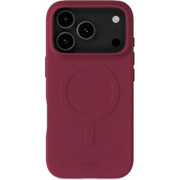 Holdit Калъф Holdit - Soft, iPhone 17 Pro, MagSafe, Red Velvet (7330985169649)