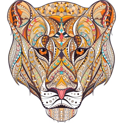 HARAHU Дървено пъзел - Leopard / S KP21927 (21927)