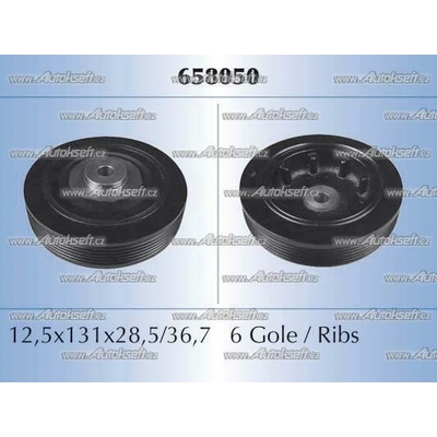 Starline řemenice klikové hřídele RS 658050