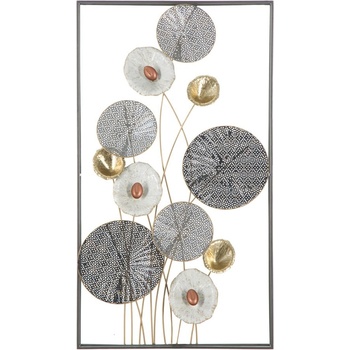 Mauro Ferretti Метална декорация за стена , 50 x 90, 5 cm Grid - Mauro Ferretti (319640000)