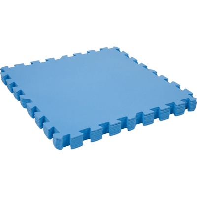 Lagrada Podložka pěnová pod bazén 50 x 50 cm, 27 ks, modrá, 2,5 x 2,5 m 2179 – Zboží Dáma