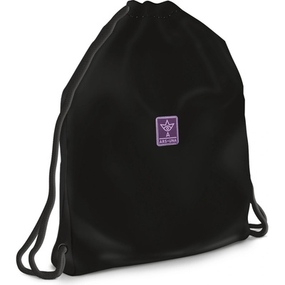 Ars Una sáček na přezůvky Cordura Black-Violet 26 teen