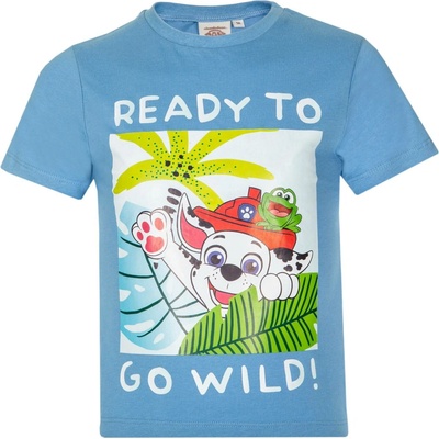 Paw Patrol tlapková patrola chlapecké tričko Paw Patrol EV1180 světlonce modrá