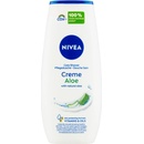 Sprchovacie gély Nivea Creme Aloe pečující sprchový gel 250 ml
