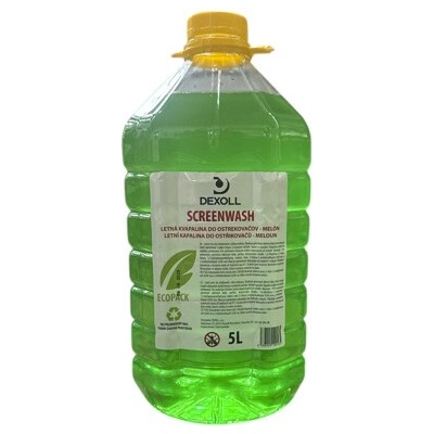Dexoll Letná kvapalina do ostrekovačov melón ECOPACK 5 l