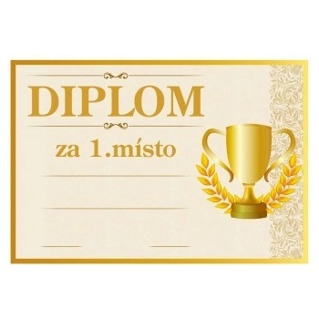 Poháry.com Diplom 1.místo D196