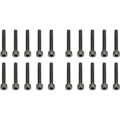 Associated M3x20 mm Imbus skrutky s valcovou hlavou 10 ks