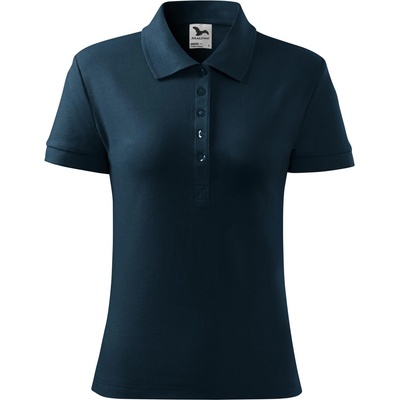 MALFINI Malfini cotton heavy 216 / Дамска поло тениска - тъмносиня xxl (2160217)