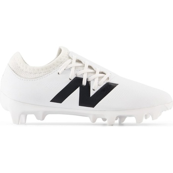 Image 1 of New Balance Юношески футболни бутонки New Balance NewBalance Furon V7+ Dispatch Firm Ground Football Boots Juniors - White/Black