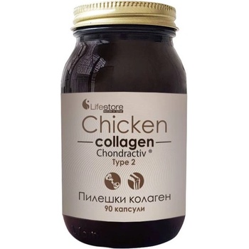 Lifestore Пилешки колаген Тип 2, 500 mg, 90 капсули, Lifestore