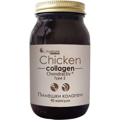 Lifestore Пилешки колаген Тип 2, 500 mg, 90 капсули, Lifestore