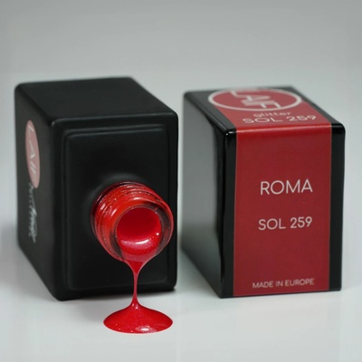 Laif Gel lak červený SOL 259 Roma 10 ml