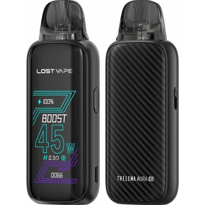 Lost Vape Thelema Aura 45 POD 1600 mAh Carbon Black