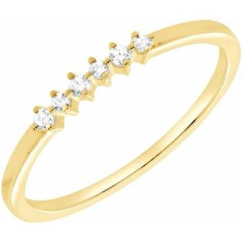 Eppi prsteň zo zlata s lab grown diamantmi Casper R49158