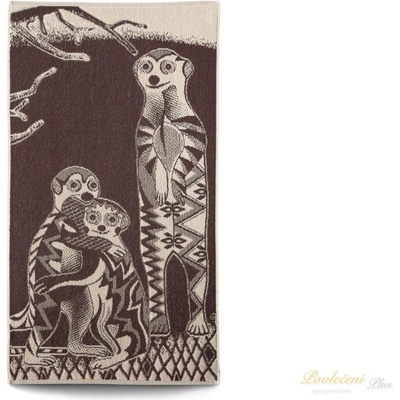 Veba ručník Zara Africké léto surikaty I. 55 x 100 cm