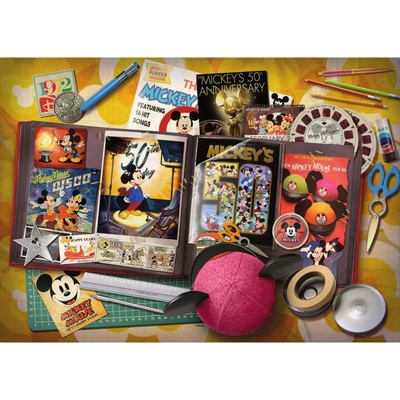 RAVENSBURGER Disney 1970 Mickeyho výročí 1000 dielov