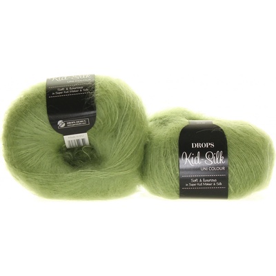 Drops Kid-Silk 18 světle zelená