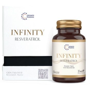 Cronos pharma Infinity Resveratrol - Антиоксидантна подкрепа за сърцето, мозъка и клетъчното здраве Cronos Pharmа