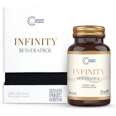 Cronos pharma Infinity Resveratrol - Антиоксидантна подкрепа за сърцето, мозъка и клетъчното здраве Cronos Pharmа