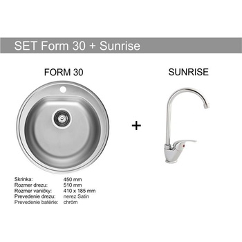 Set Alveus Form 30 + Sunrise