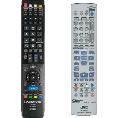 GENERAL Jvc rm-sdr052e + управление на телевизор (мини телевизор) - дистанционно управление дубликат (rm-sdr052e + управление на телевизор (мини телевизор))