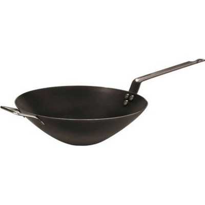 Paderno P-11713-40 Pánev WOK 40 cm modrá ocel