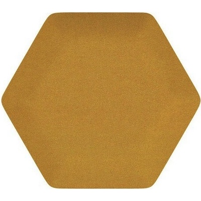 Egibi Čalouněný akustický panel nástěnný Riwiera 41 hořčicová hexagon - Hexagon 6x15 cm Žlutá