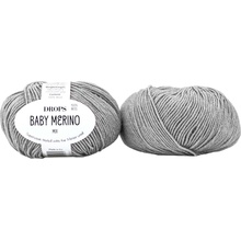 Drops Baby Merino 19 šedá