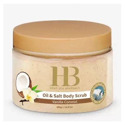 HB telový peeling vanilka kokos 450 g