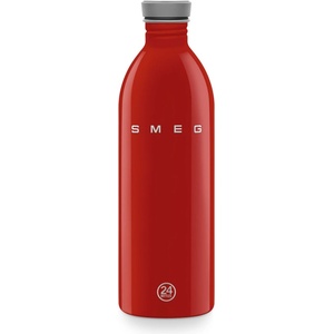 SMEG Бутилка Smeg Urban WBF02RD, 1 л, Херметично затваряне, Без ВРА, Неръждаема Стомана, Червена (WBF02RD)