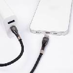 Forever Кабел данни USB-C- USB-C Forever Sleek 60W черен