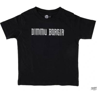 Metal-kids tričko metal Dimmu Borgir Logo čierna