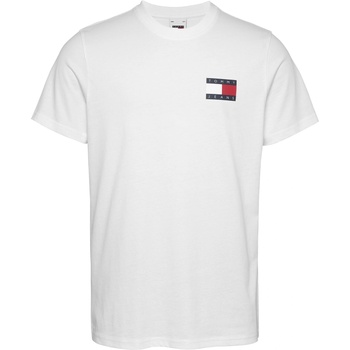 Image 1 of Tommy Jeans Тениска Tommy Jeans Men's Slim Essential Flag Regular Fit T-Shirt - White